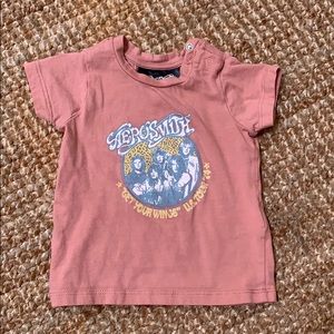 Cotton on Aerosmith band tee